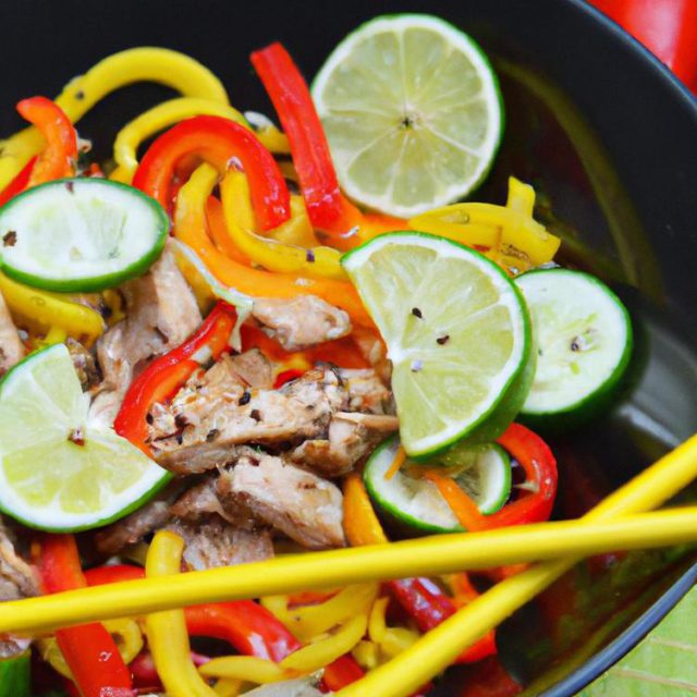 Łatwy przepis na makaron udon z krewetkami!