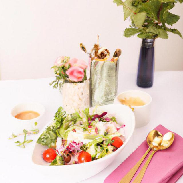 Przepis na sałatkę z brokułem, jajkiem, pomidorem i ogórkiem