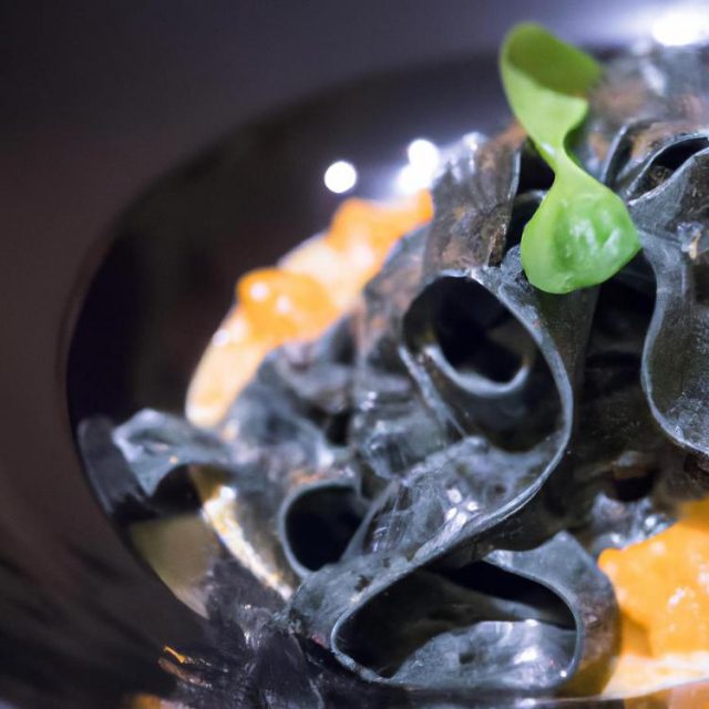 Super przepis na czarny makaron z krewetkami!