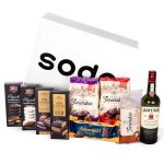 Kosz prezentowy z whisky